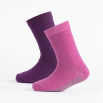 STOMPA ANTISKLISOKKER 2 PAR Cerise 19-22