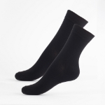 KAROLINE SOKKER 2 PAR Svart 36-40